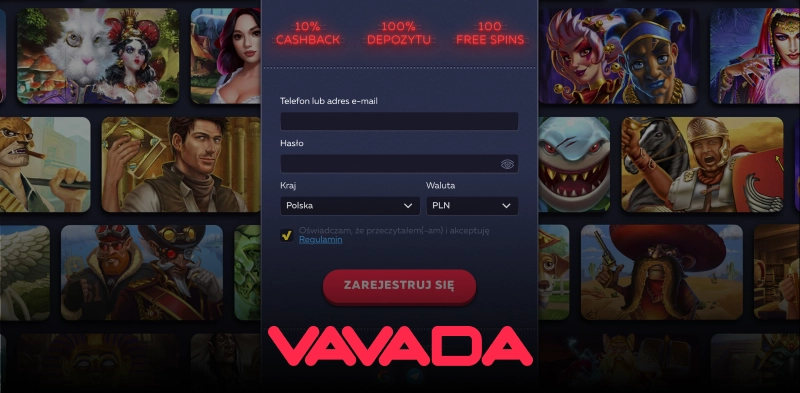 10% Free spins poczuj Vavada
